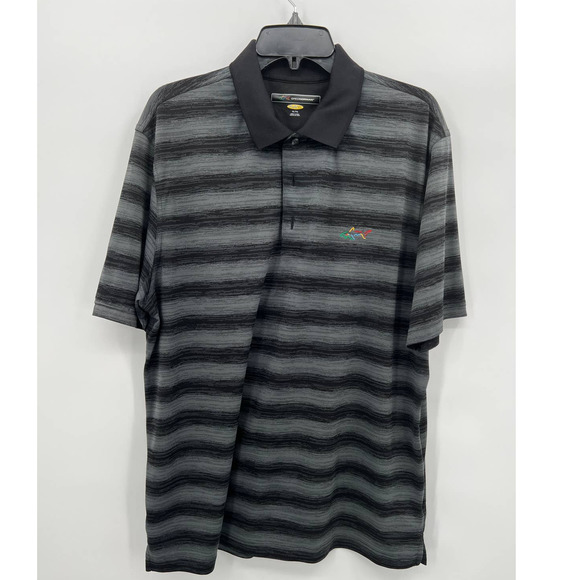 Greg Norman Other - Greg Norman Men's Play Dry Polo Black/Gray Size XL